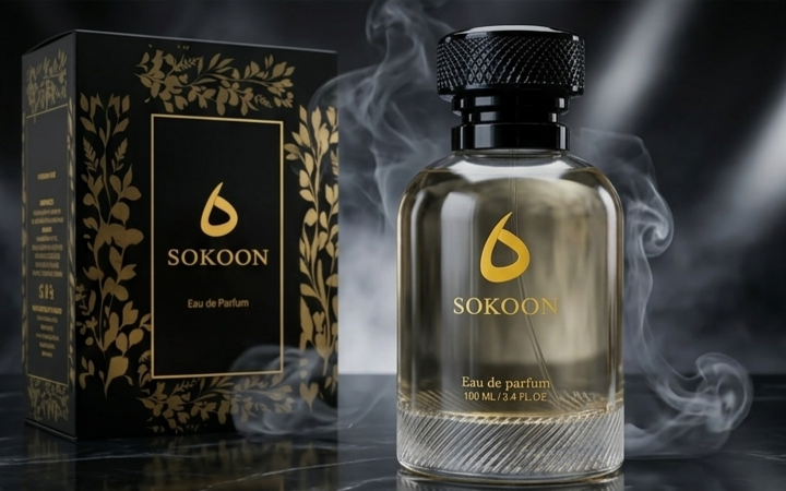 Sokoon men's perfume 100ml luxury fragrance bottle